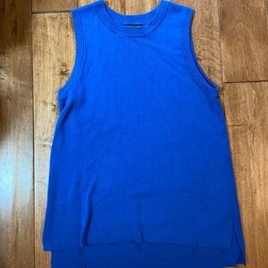 Banana Republic royal blue sweater tank